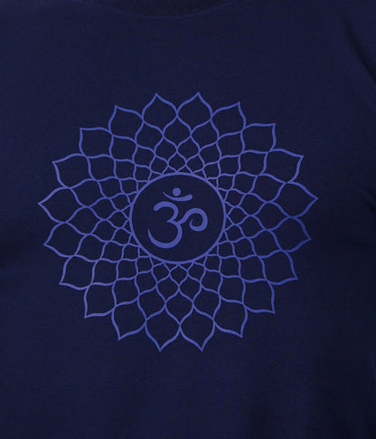 Blue Printed Sweat Shirts