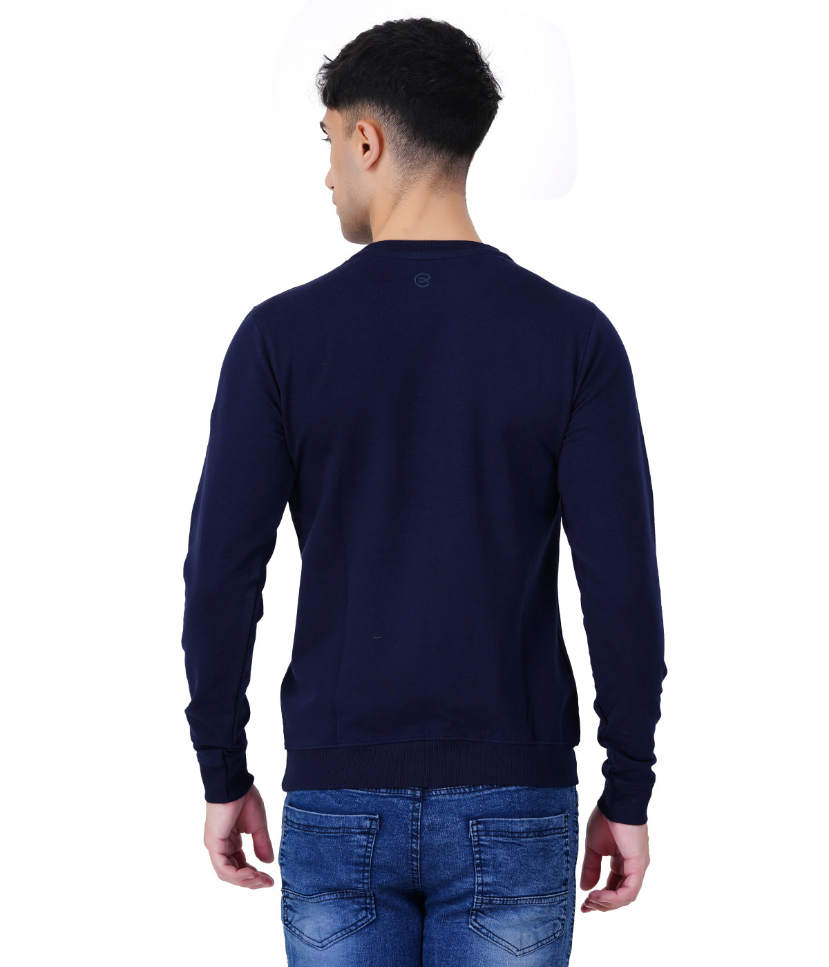 Blue Printed Sweat Shirts