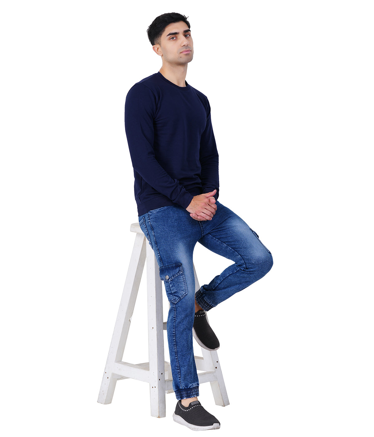 Blue Sweat Shirt