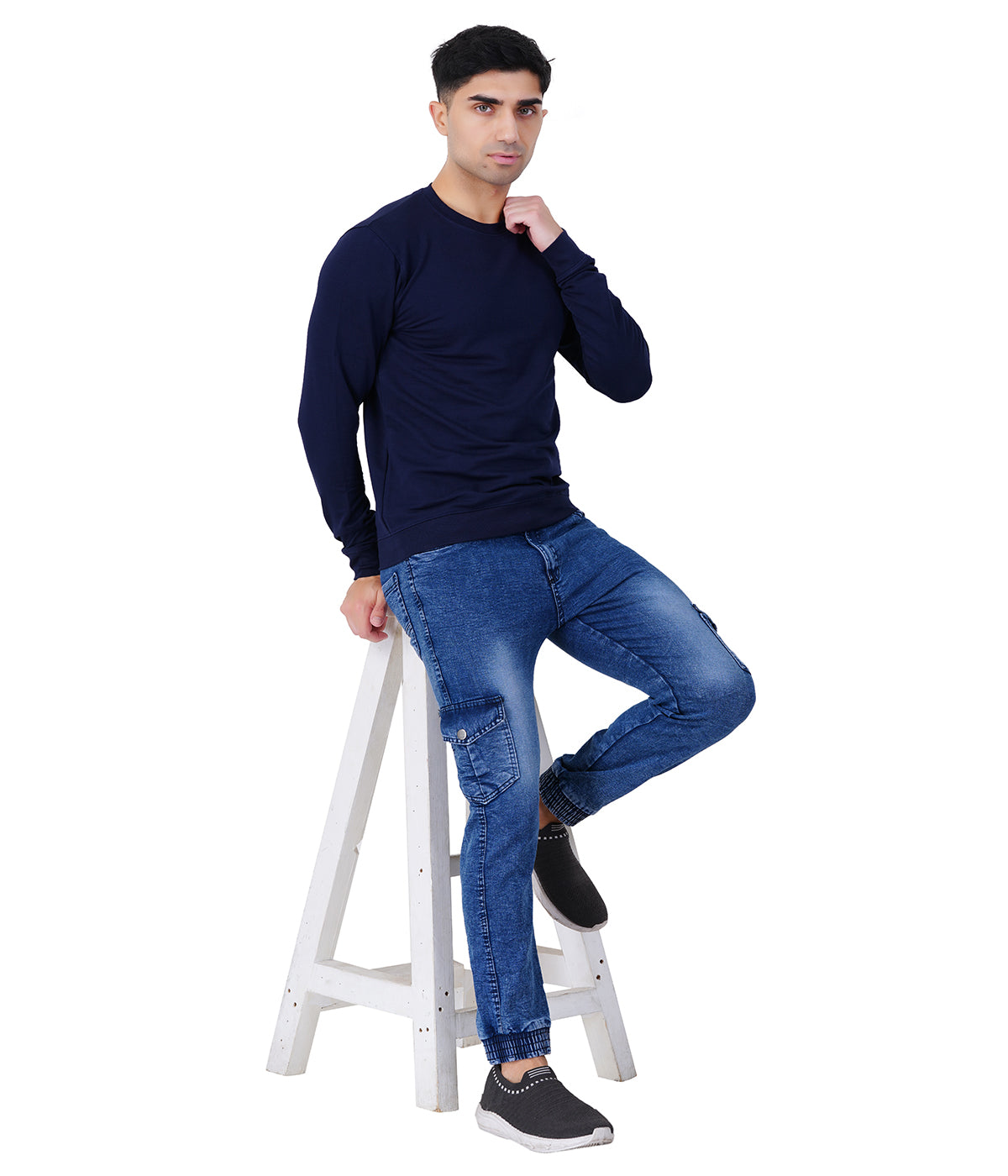 Blue Sweat Shirt