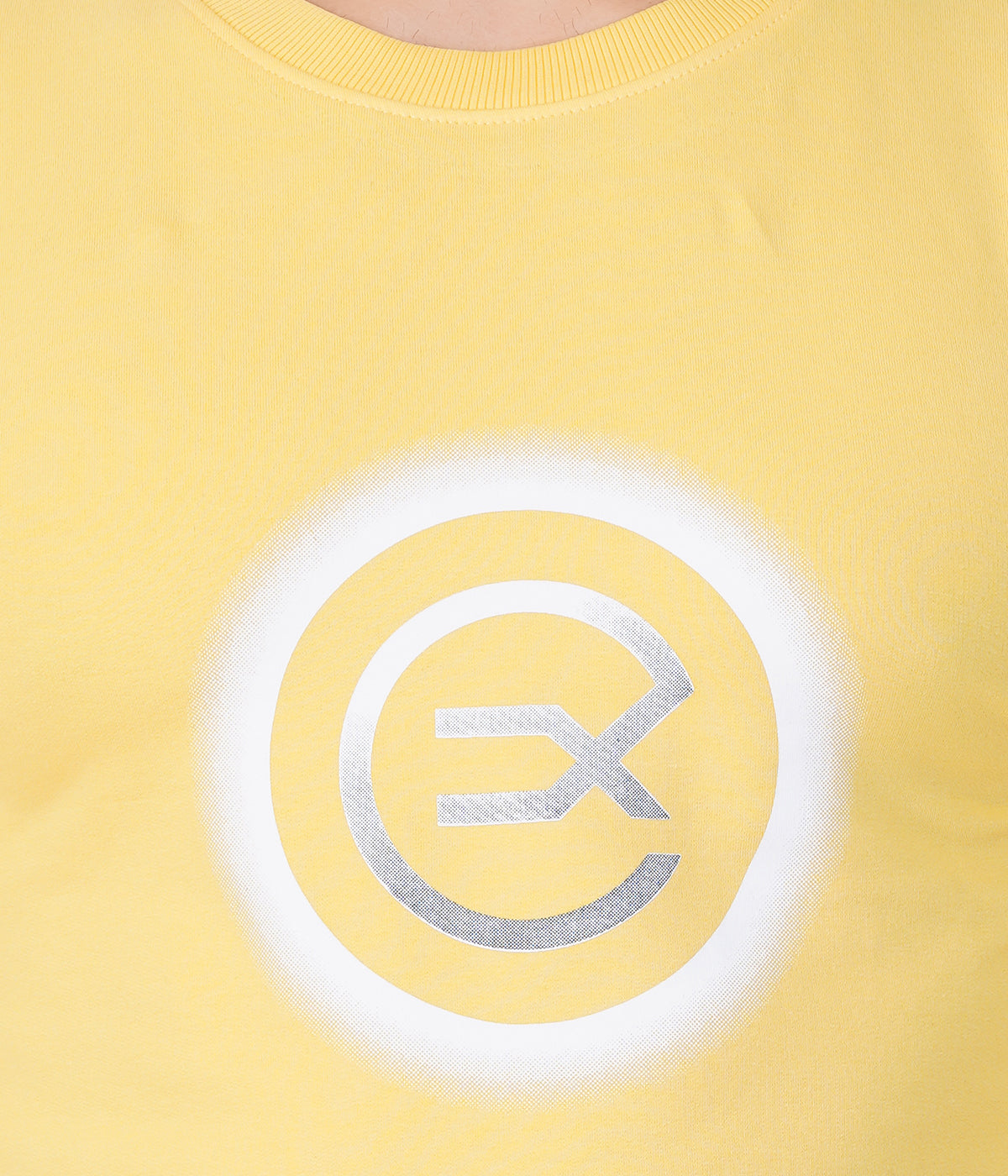 Yellow Printed Sweat Shirts