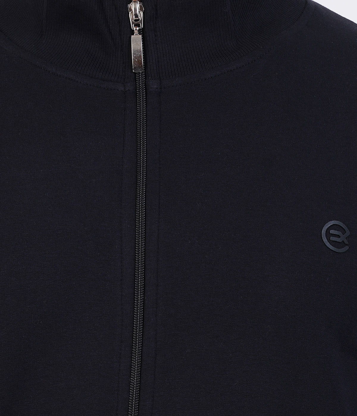 Black High Neck Zipper