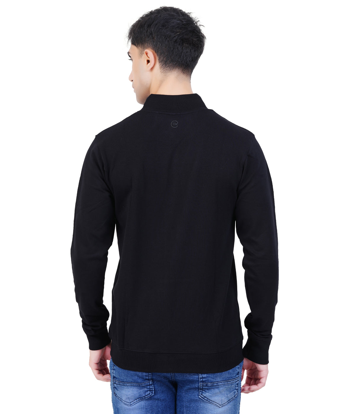 Black High Neck Zipper