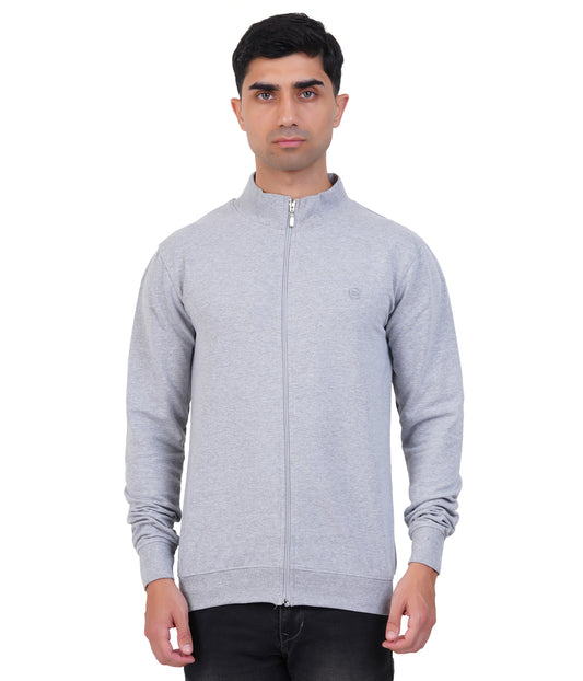 White High Neck Zipper