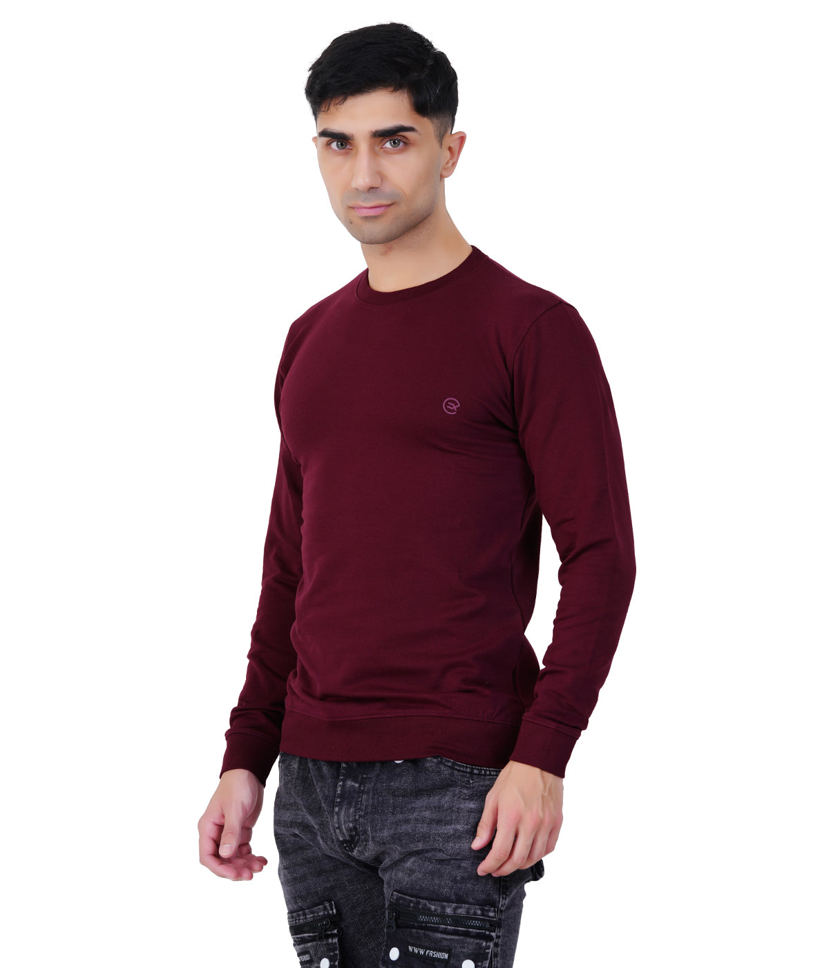 Wine Red Sweat Shirts