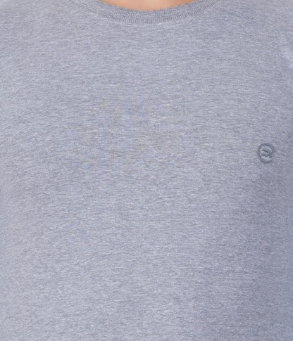 Grey Melange Sweat Shirts