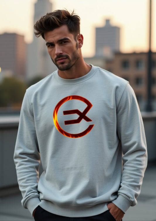 White Printed Sweat Shirts