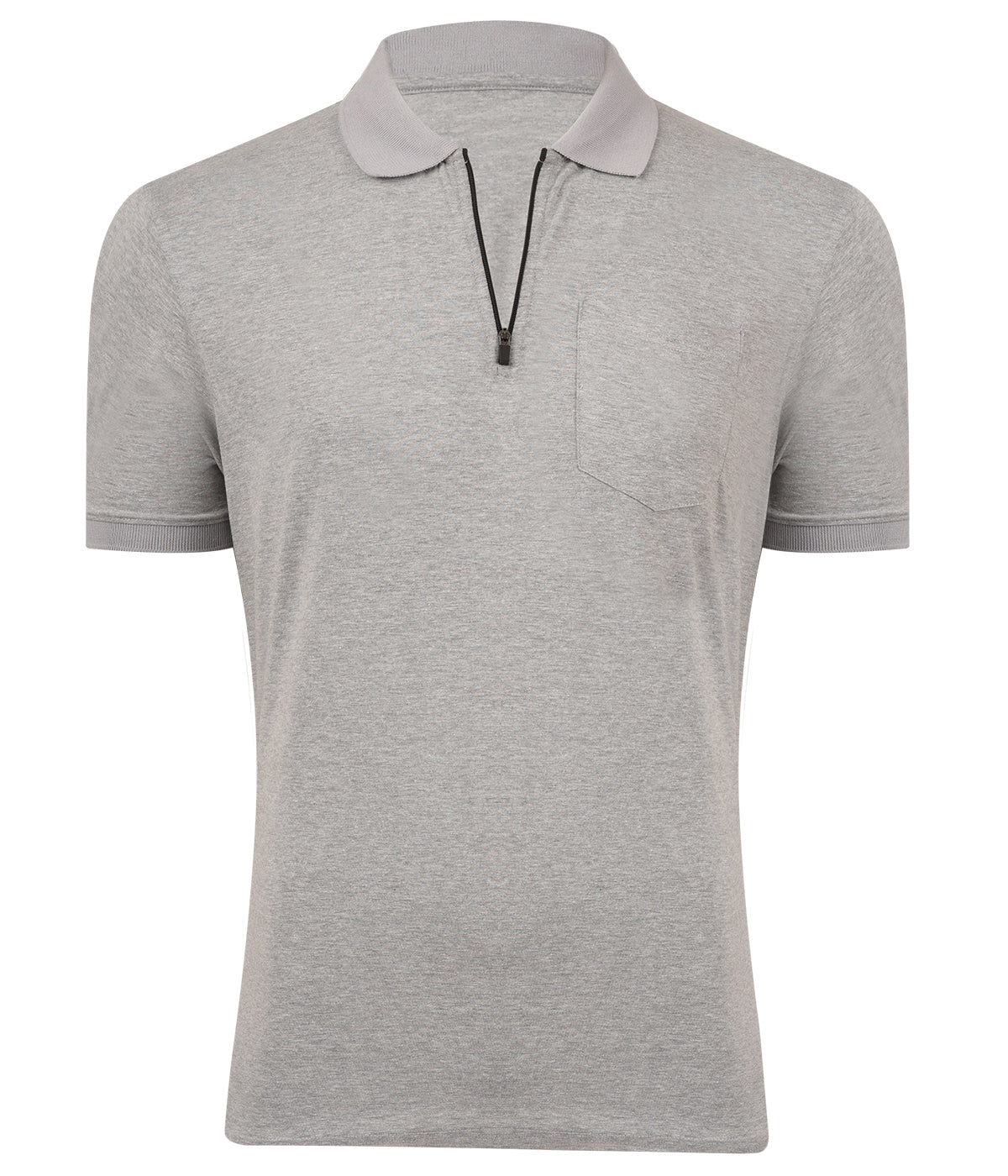 Zip Polo - Short Sleeve