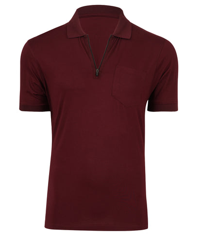 Zip Polo - Short Sleeve