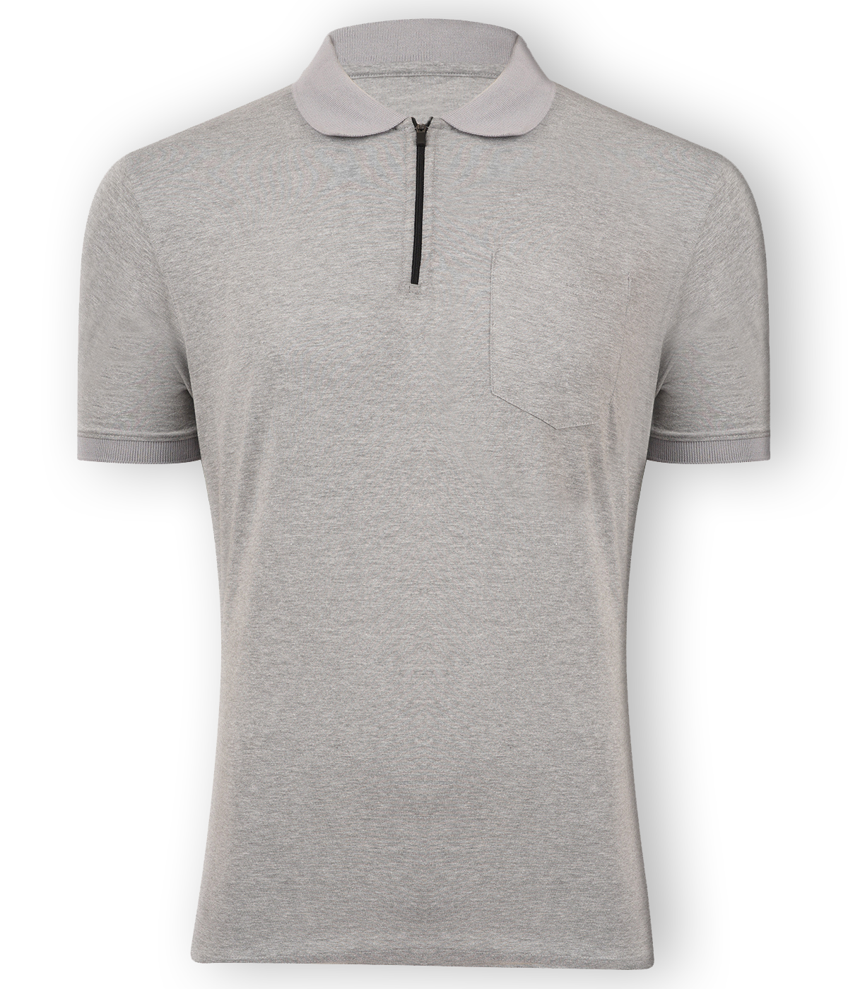 Zip Polo - Short Sleeve